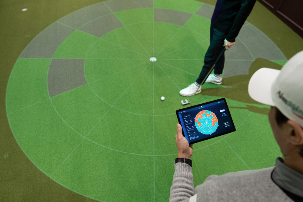 TourPutt green reading practice
