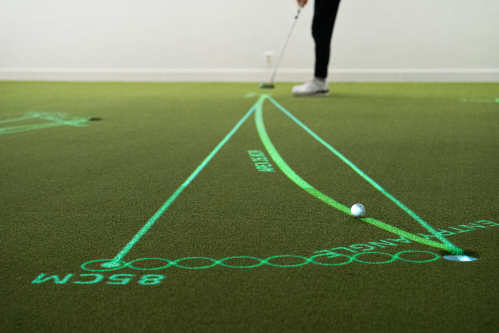 TourPutt stroke data session