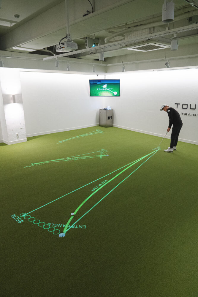 TourPutt indoor putting green