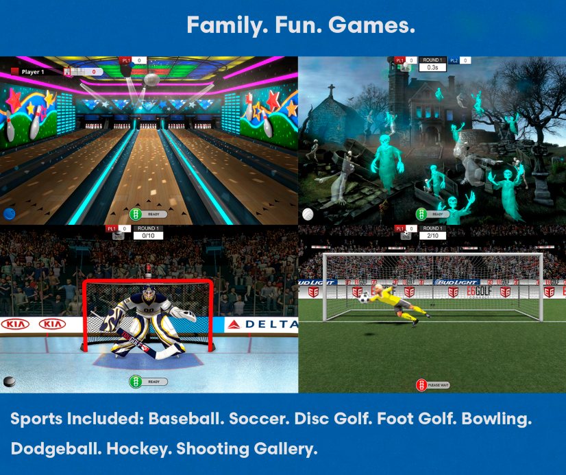 MultiSport ARCADE sports simulator games